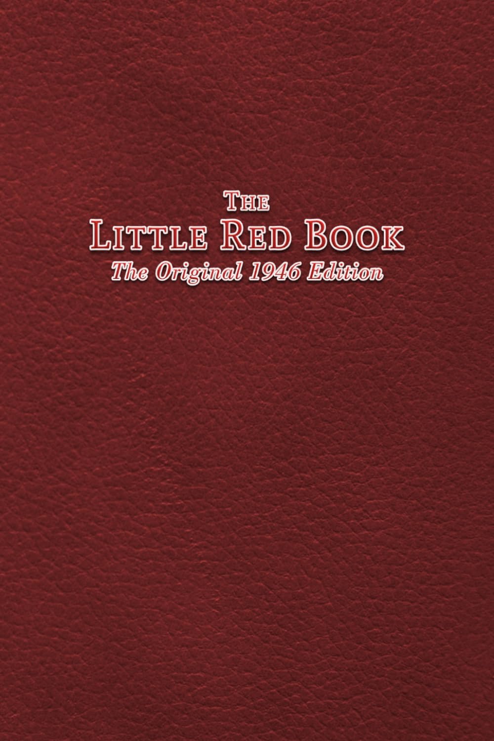Omslag: The Little Red Book